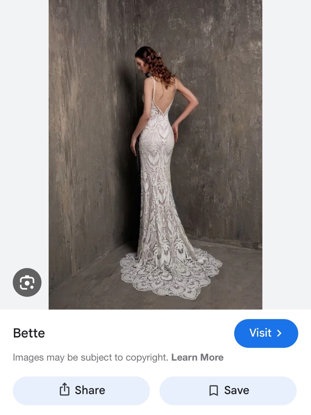 Elegant White Lace Embroidered Weddindg Dress with Spaghetti Straps
